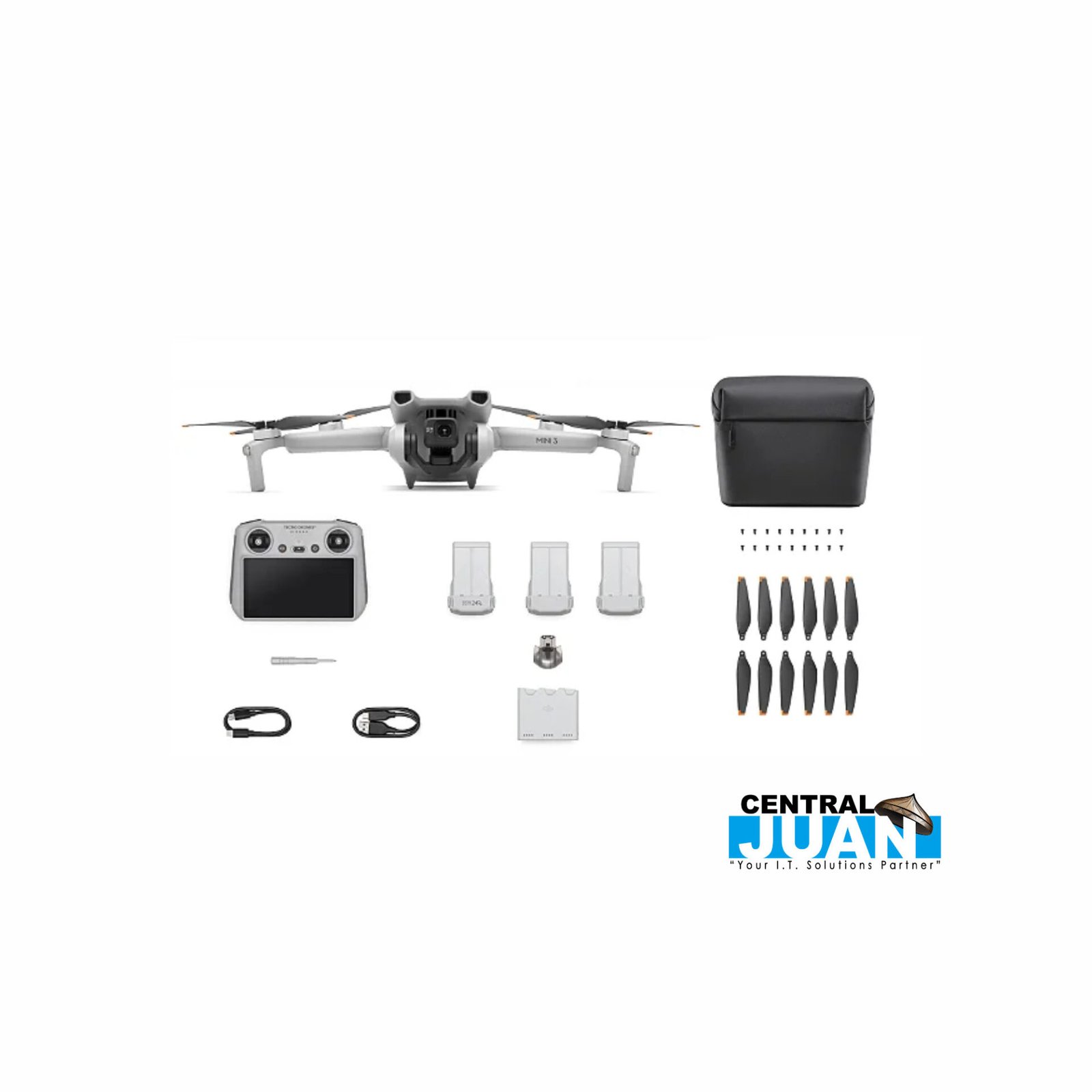 DJI MINI 3 FLY MORE COMBO PLUS WITH DJI RC
