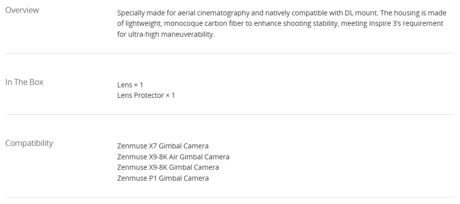 DL 35mm F2.8 LS ASPH Lens