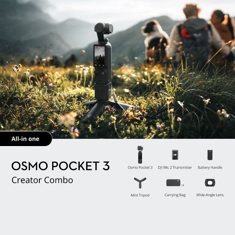 Osmo Pocket 3 Creator Combo