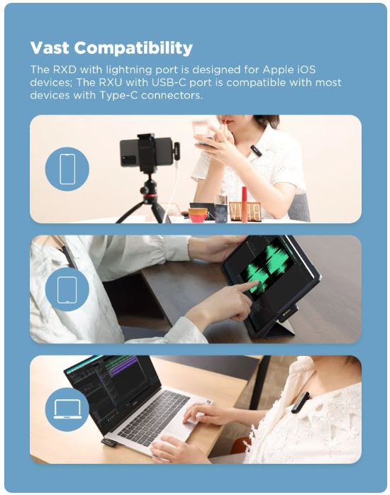 BOYA BY-WM3T2-D1 WIRELESS MICROPHONE