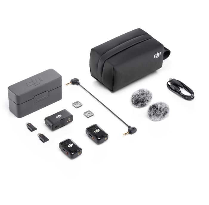 DJI Mic 2 (2 TX + 1 RX + Charging Case)
