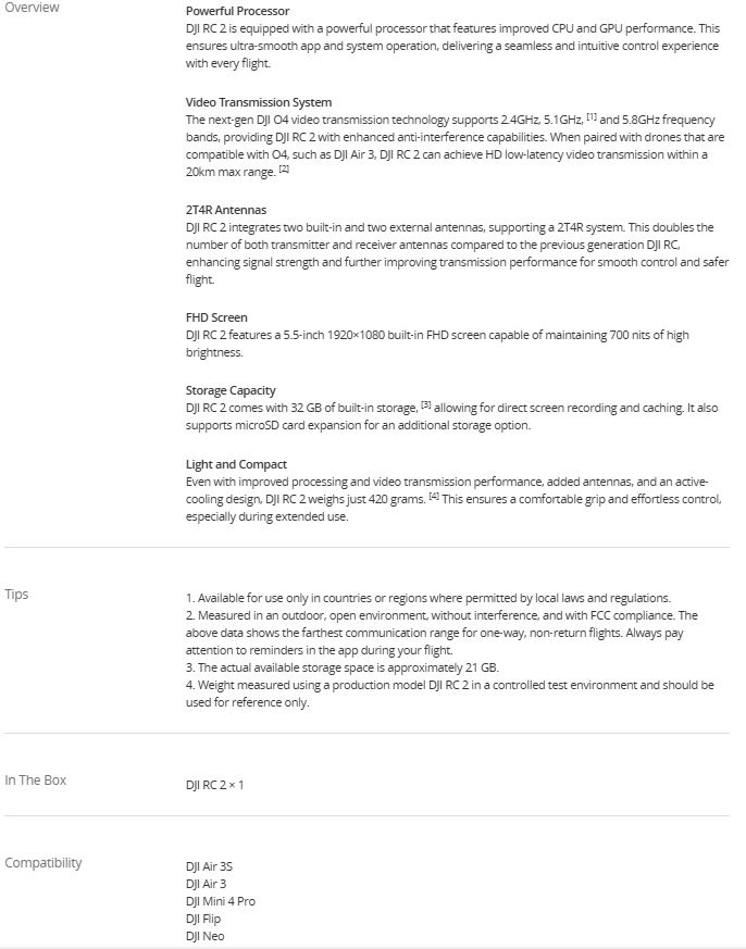 DJI RC 2