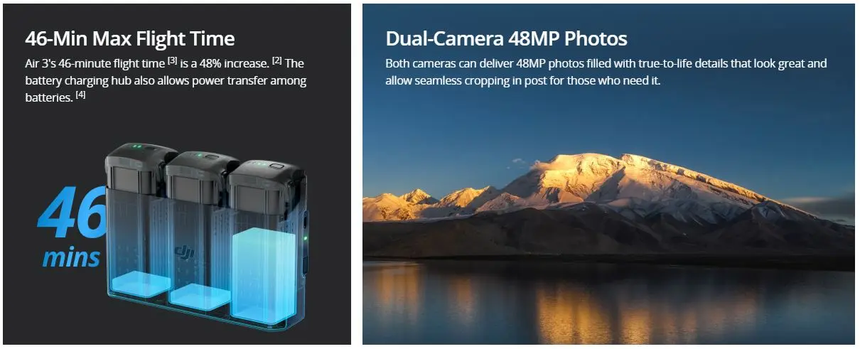 DJI Air 3 Fly More Combo (DJI RC 2)
