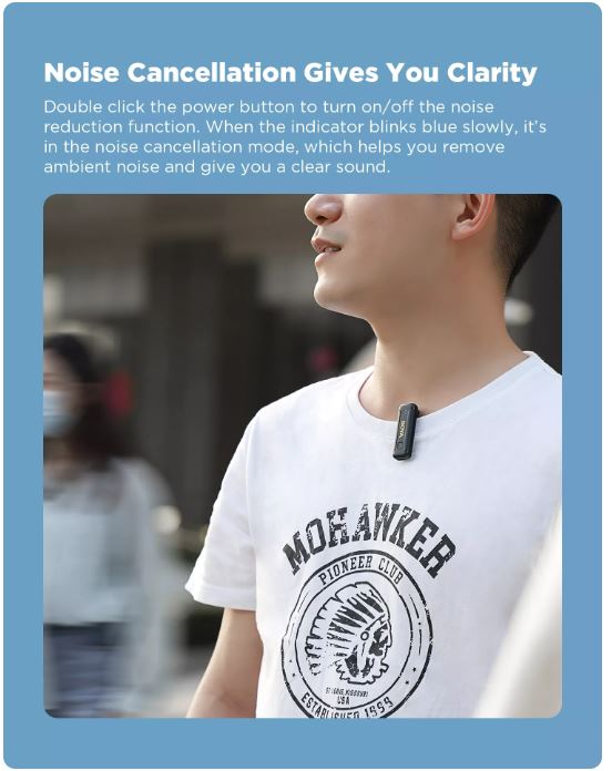 BOYA BY-WM3T2-D1 WIRELESS MICROPHONE