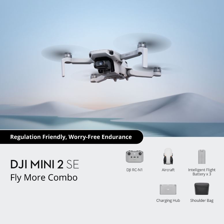 DJI Mini 2 SE Fly More Combo
