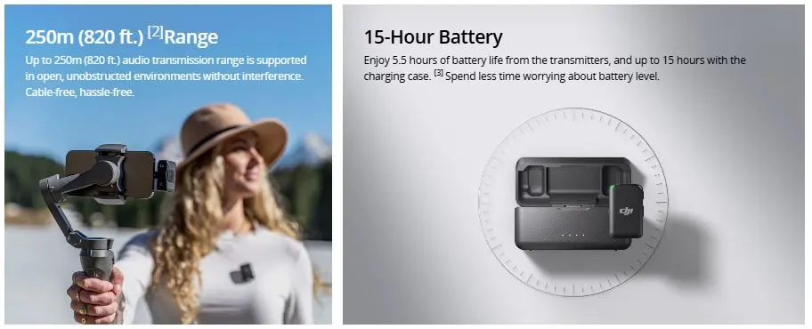 DJI Mic (1 TX + 1 RX)
