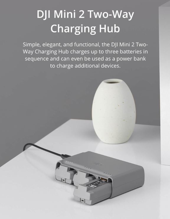 DJI Mini 2 Two-Way Charging Hub 