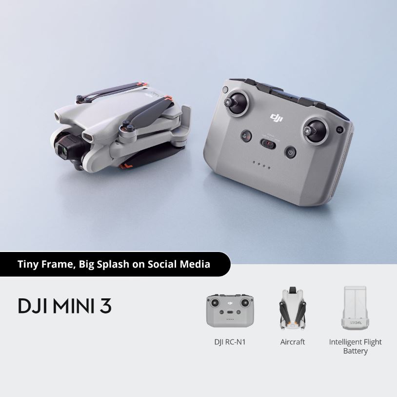 DJI MINI 3 FLY MORE COMBO PLUS
(GL)